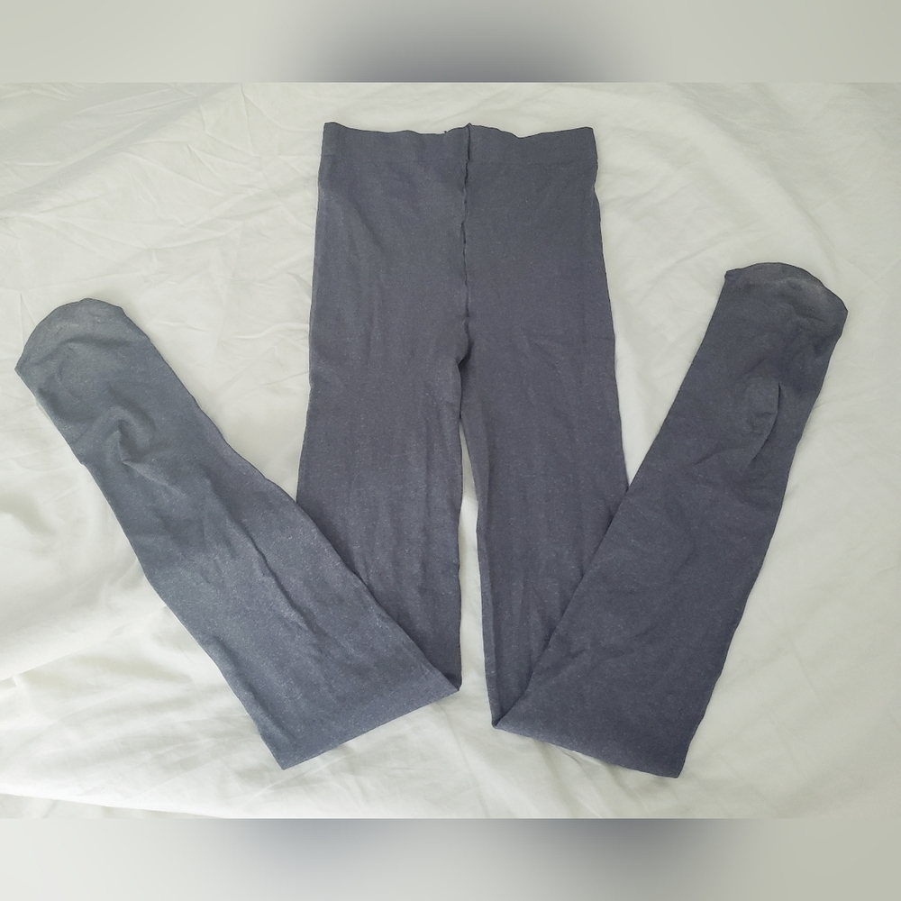 J. Crew Gray Opaque Control Top Tights